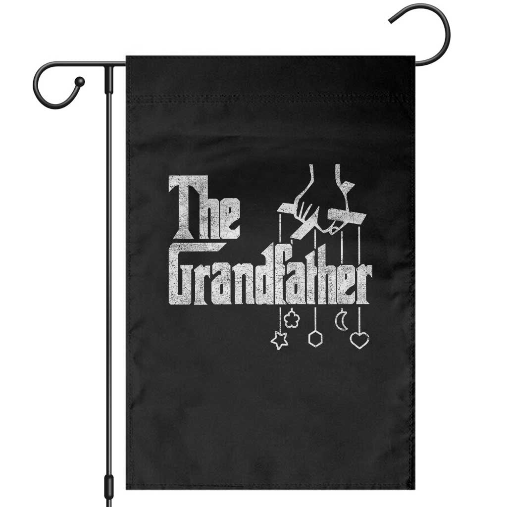 The Grandfather Garden Flag Funny Grandpa Italian Mafia Style Father's Day TS11 Black Print Your Wear