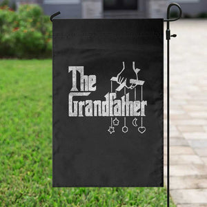 The Grandfather Garden Flag Funny Grandpa Italian Mafia Style Father's Day
