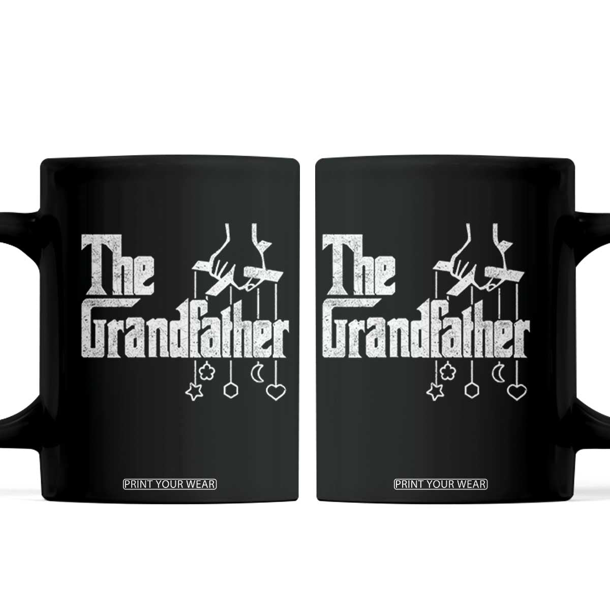 The Grandfather Coffee Mug Funny Grandpa Italian Mafia Style Father's Day