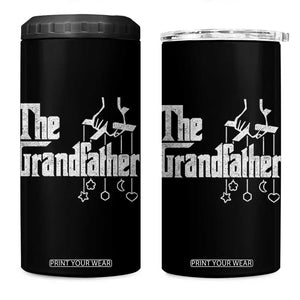The Grandfather 4 in 1 Can Cooler Tumbler Funny Grandpa Italian Mafia Style Father's Day