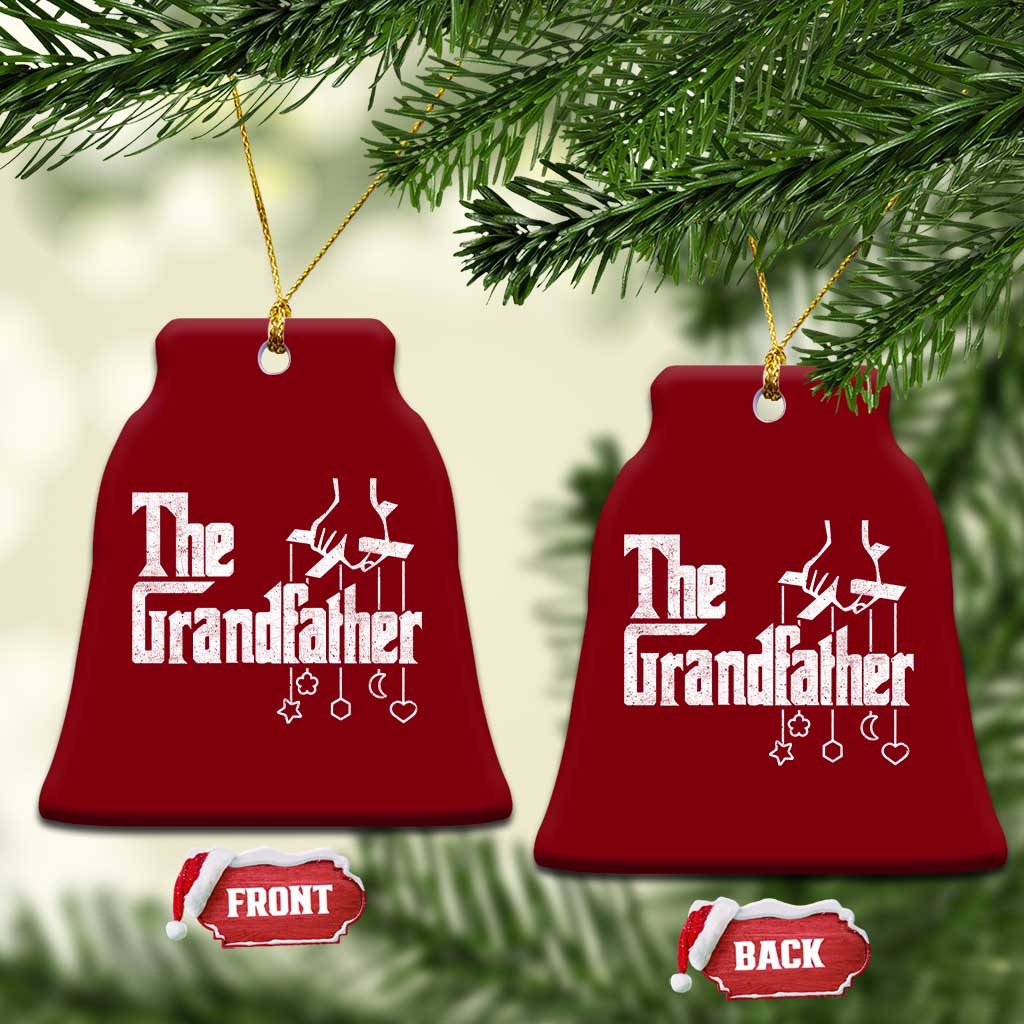 The Grandfather Ceramic Ornament Funny Grandpa Italian Mafia Style Father's Day