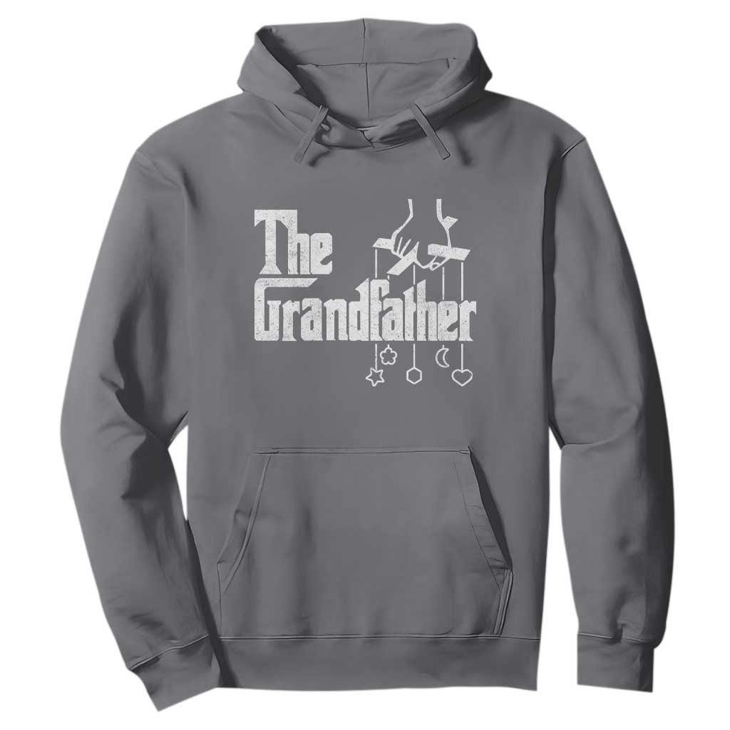 The Grandfather Hoodie Funny Grandpa Italian Mafia Style Father's Day