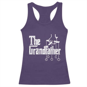 The Grandfather Racerback Tank Top Funny Grandpa Italian Mafia Style Father's Day