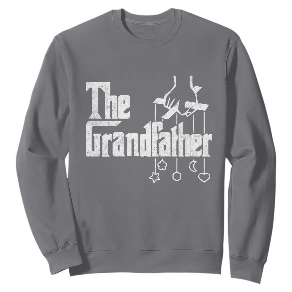 The Grandfather Sweatshirt Funny Grandpa Italian Mafia Style Father's Day