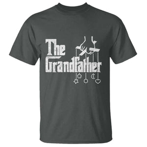 The Grandfather T Shirt Funny Grandpa Italian Mafia Style Father's Day
