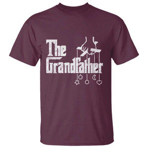 The Grandfather T Shirt Funny Grandpa Italian Mafia Style Father's Day