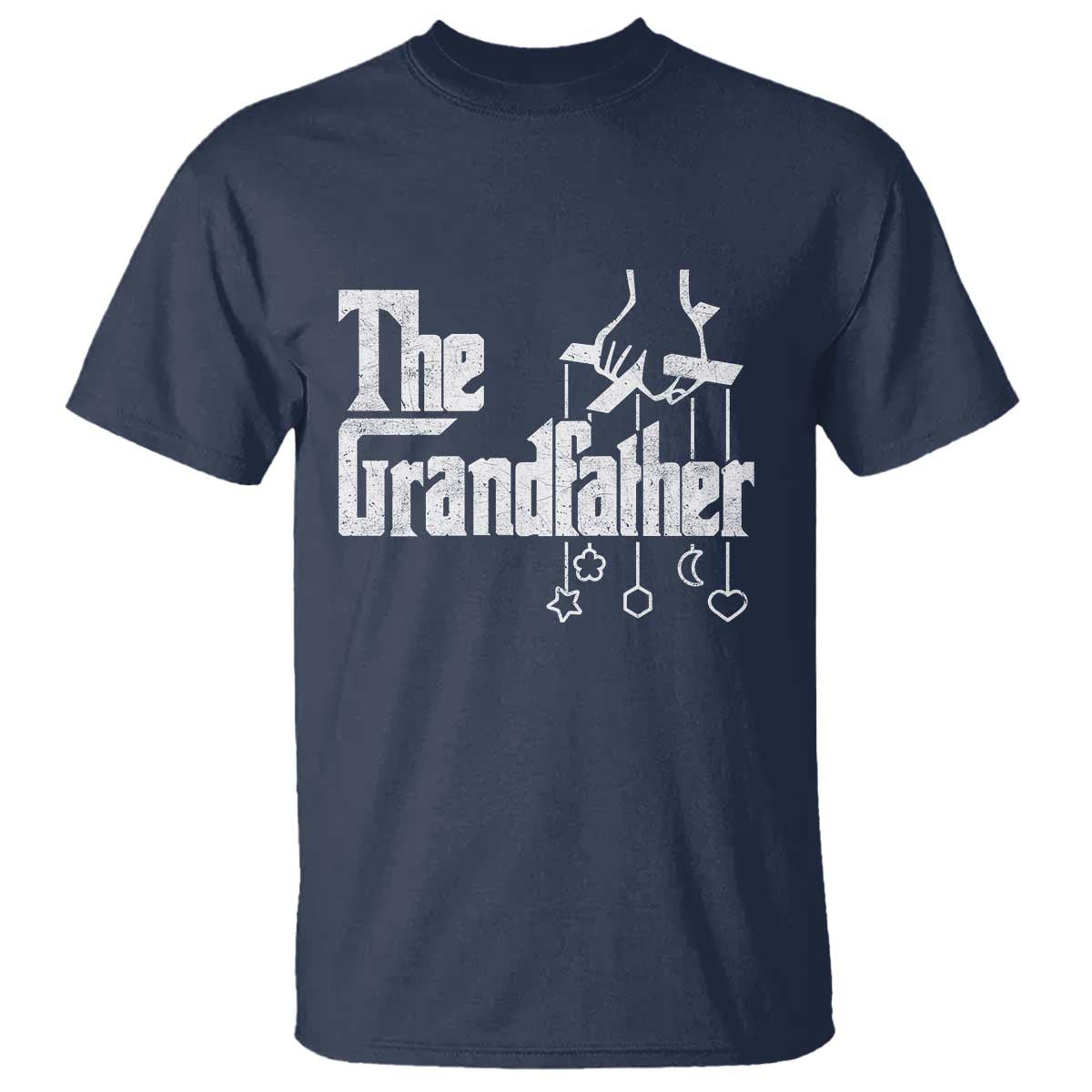 The Grandfather T Shirt Funny Grandpa Italian Mafia Style Father's Day