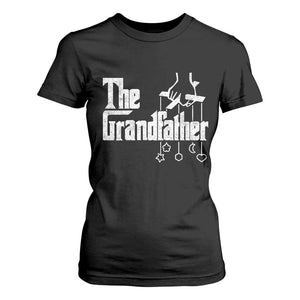 The Grandfather T Shirt For Women Funny Grandpa Italian Mafia Style Father's Day