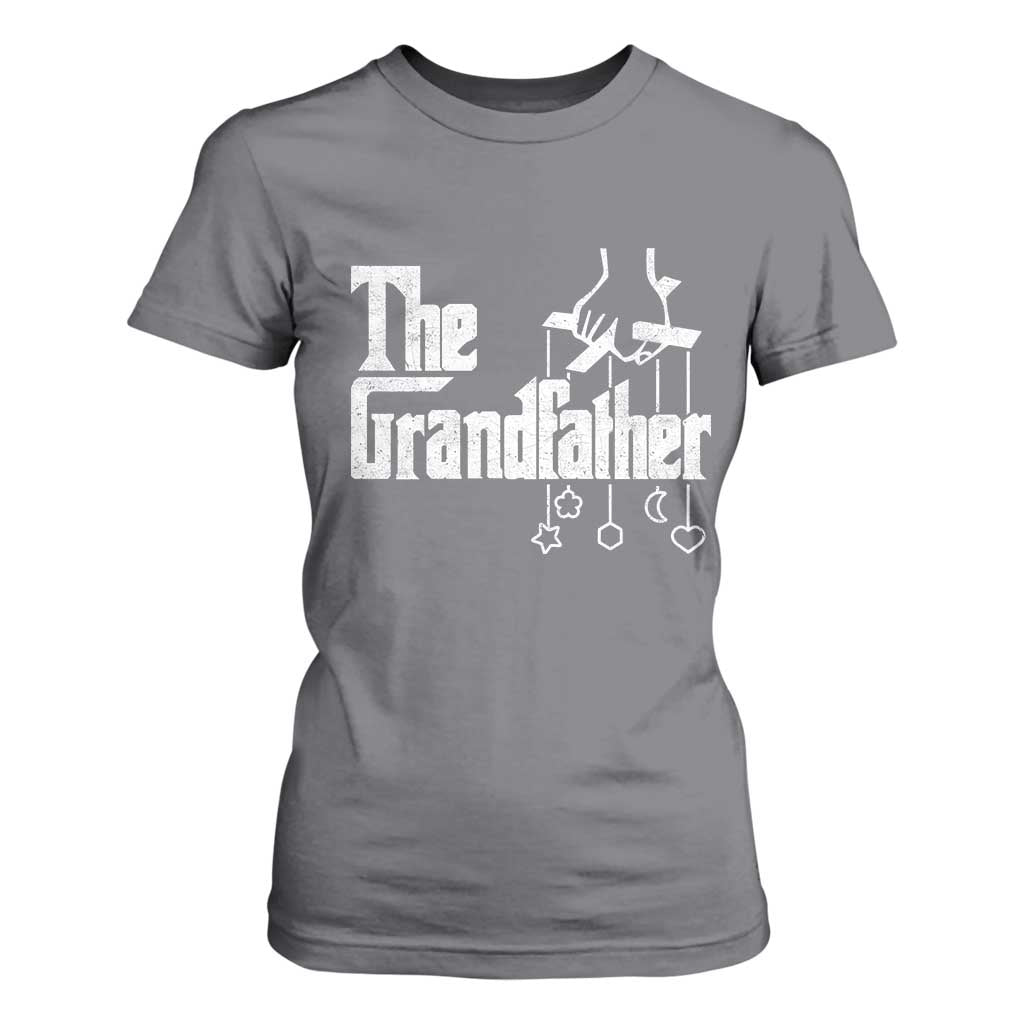 The Grandfather T Shirt For Women Funny Grandpa Italian Mafia Style Father's Day