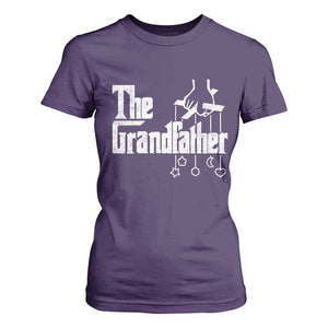 The Grandfather T Shirt For Women Funny Grandpa Italian Mafia Style Father's Day
