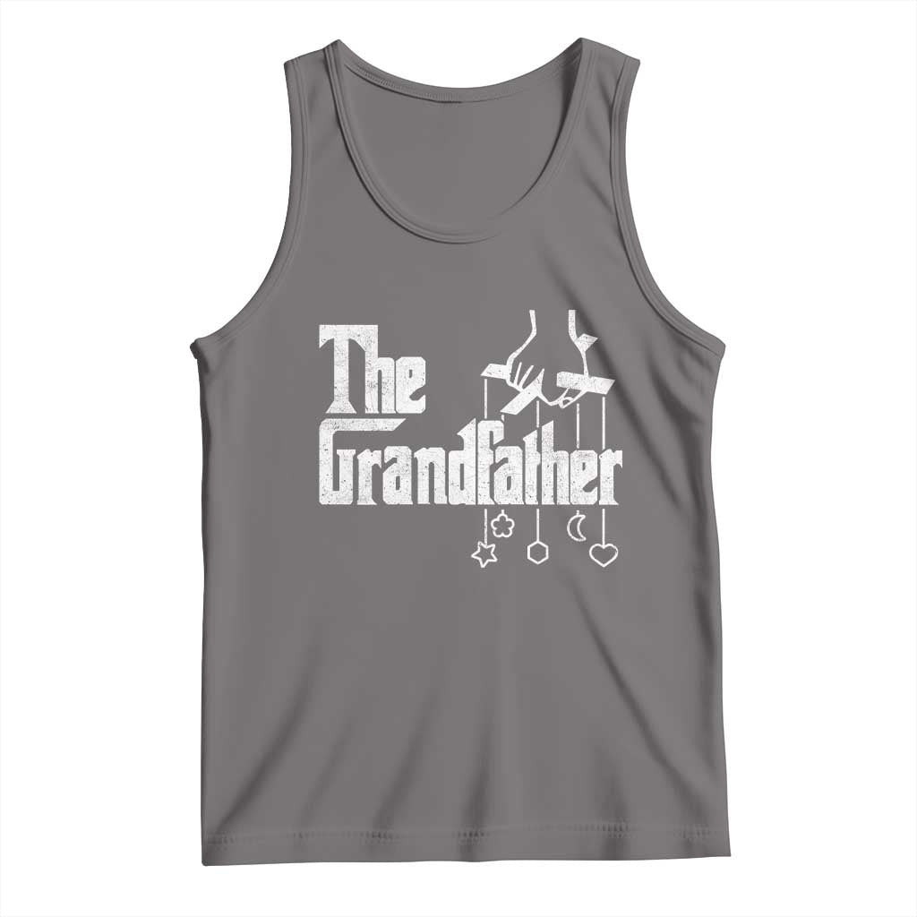 The Grandfather Tank Top Funny Grandpa Italian Mafia Style Father's Day