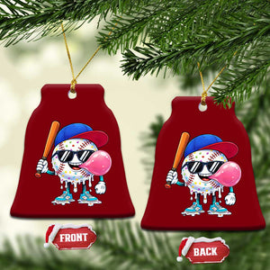 Baseball Bubble Gum Sports Game Day Ceramic Ornament TS11 Print Your Wear
