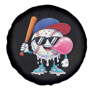 Baseball Bubble Gum Sports Game Day Spare Tire Cover TS11 Print Your Wear