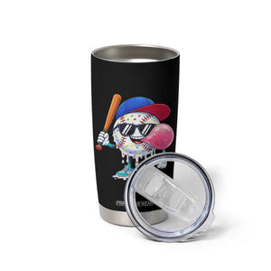 Baseball Bubble Gum Sports Game Day Tumbler Cup TS11 Print Your Wear