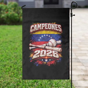 Venezuela Campeones 2026 Baseball Championship Garden Flag Vintage Venezuelan Flag TS11 Print Your Wear