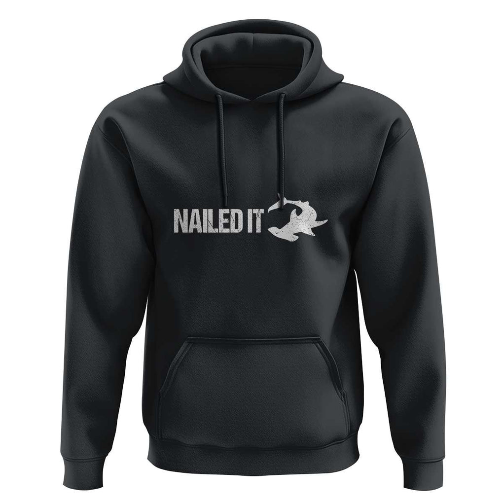 Funny Hammerhead Shark Hoodie Nailed It Shark Lover TS11 Black Print Your Wear