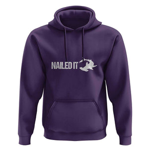 Funny Hammerhead Shark Hoodie Nailed It Shark Lover TS11 Purple Print Your Wear