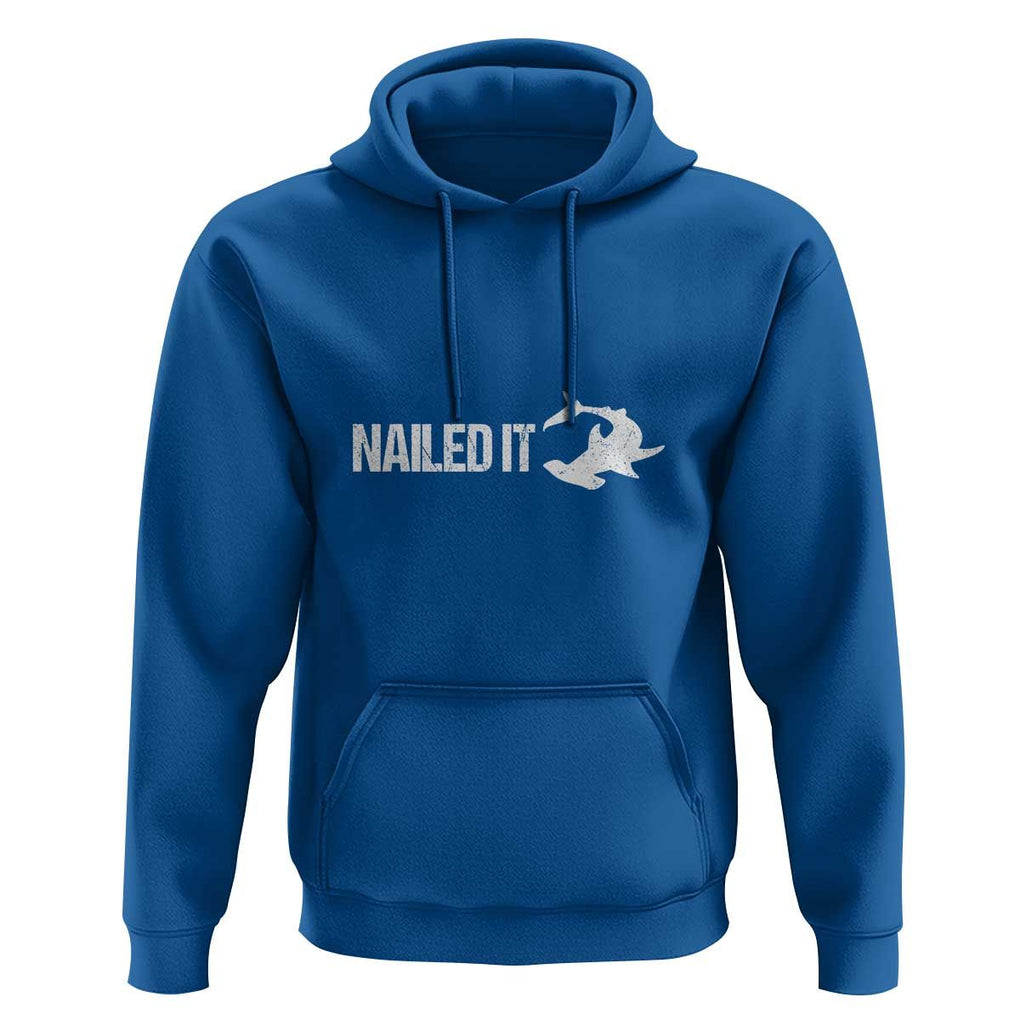 Funny Hammerhead Shark Hoodie Nailed It Shark Lover TS11 Royal Blue Print Your Wear