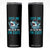 Shark Lover Skinny Tumbler Feed Me And Tell Me That I'm Cute Ocean TS11 Black Print Your Wear