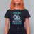 Shark Lover T Shirt For Women Feed Me And Tell Me That I'm Cute Ocean TS11 Black Print Your Wear