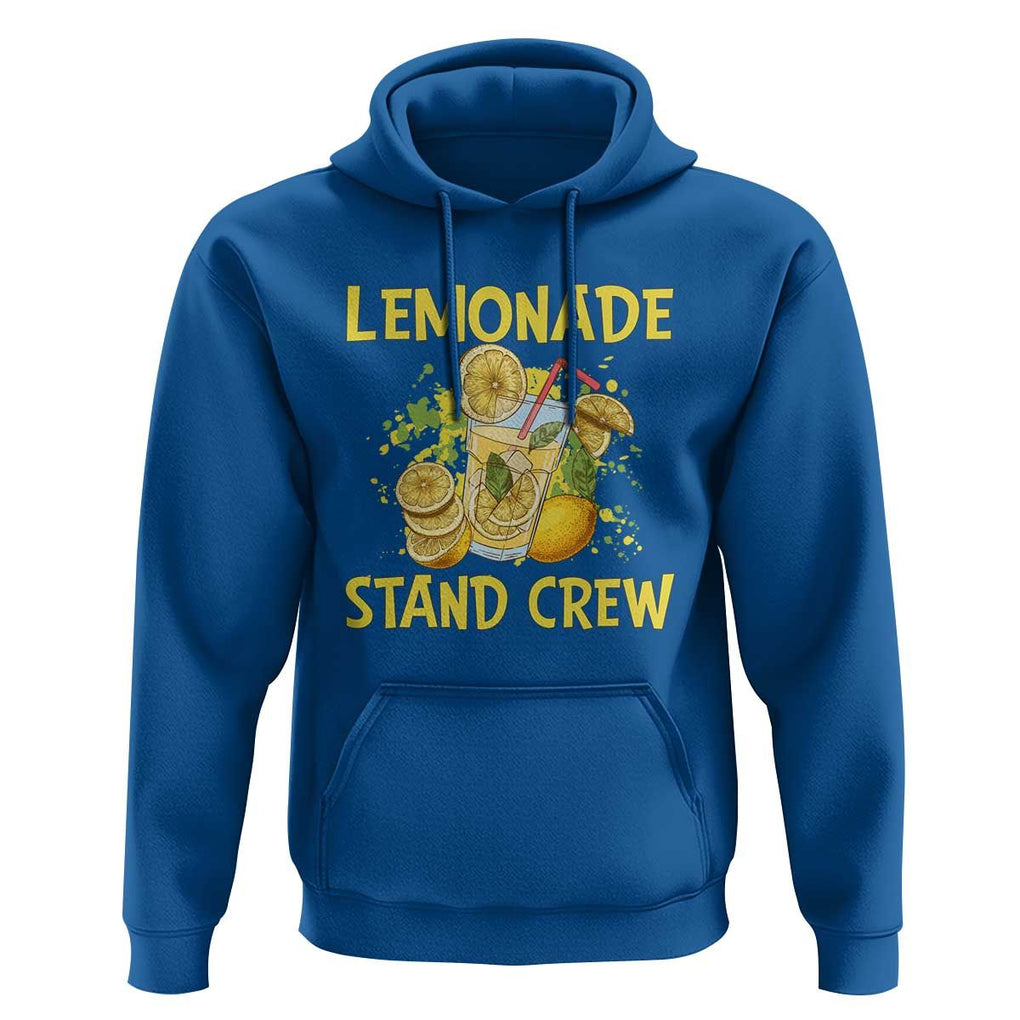Lemon Stand Boss Hoodie Lemonade Stand Crew Young CEO Juice TS11 Royal Blue Print Your Wear