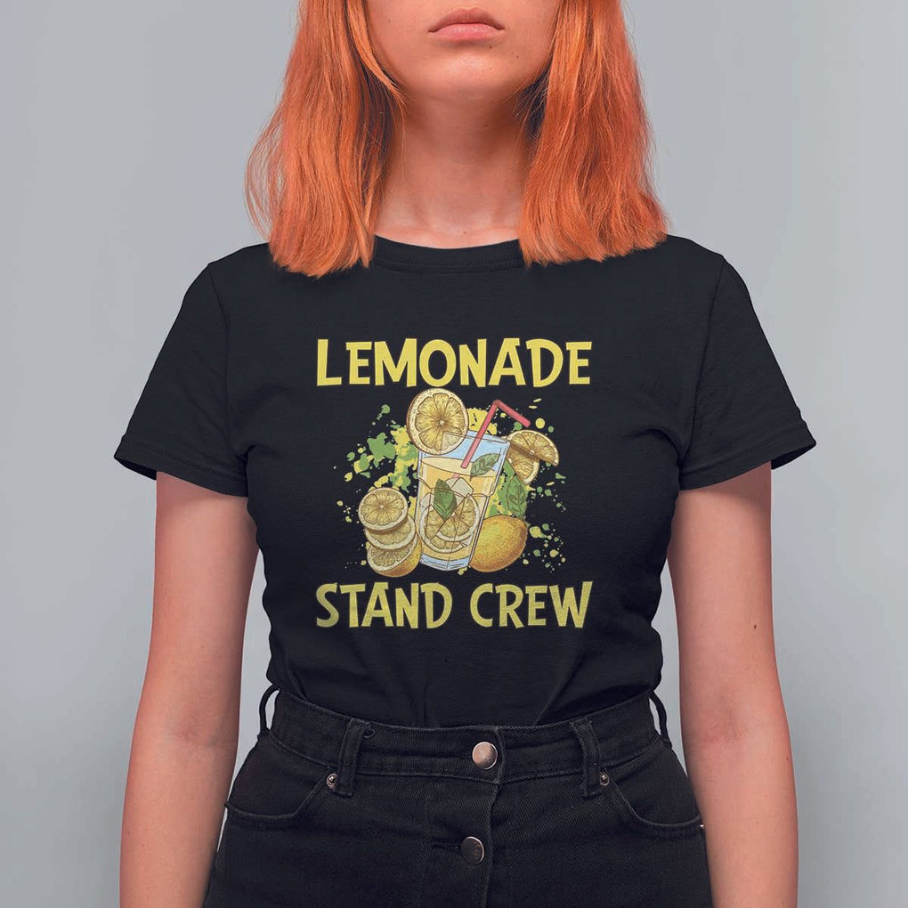 Lemon Stand Boss T Shirt For Women Lemonade Stand Crew Young CEO Juice TS11 Black Print Your Wear