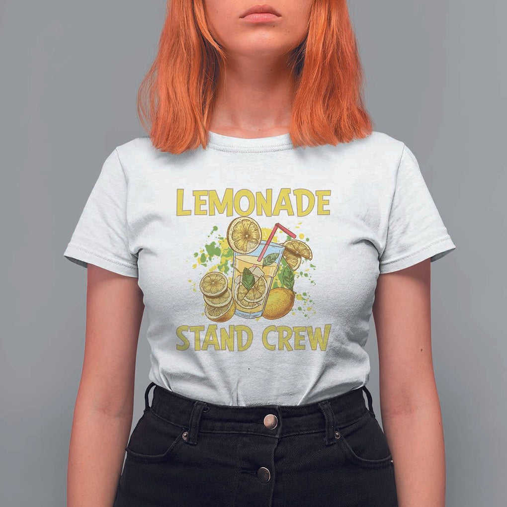 Lemon Stand Boss T Shirt For Women Lemonade Stand Crew Young CEO Juice TS11 White Print Your Wear