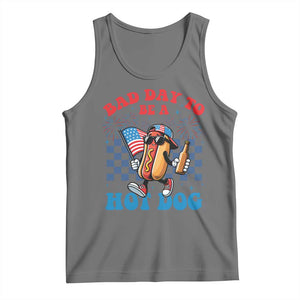 Bad Day To Be A Hot Dog 4th of July Tank Top Funny BBQ Grilling