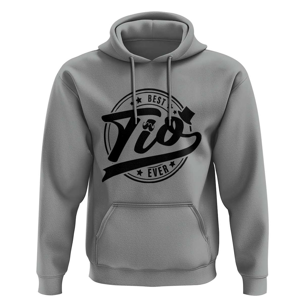 Uncle Hoodie Best Tio Ever Vintage Spanish Latin Mexican TS11 Sport Gray Print Your Wear