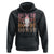 Country Cowgirl Hoodie Howdy Rodeo Cowboy Flower Skull TS11 Black Print Your Wear