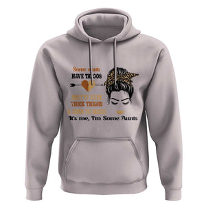 Funny Auntie Hoodie Some Aunts Cuss Too Much TS11 Ice Gray Print Your Wear