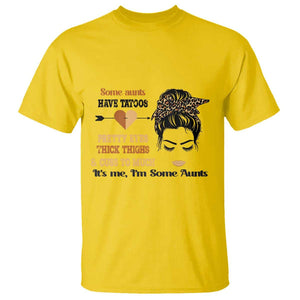 Funny Auntie T Shirt Some Aunts Cuss Too Much TS11 Daisy Print Your Wear
