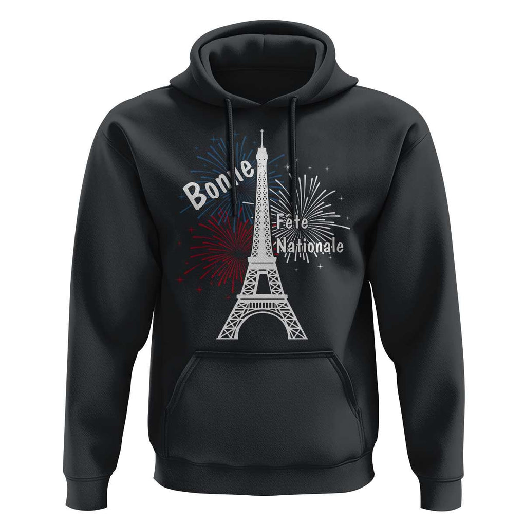 Eiffel Tower France Hoodie Bonne Fete Natiionale Paris Bastille Day TS11 Black Print Your Wear