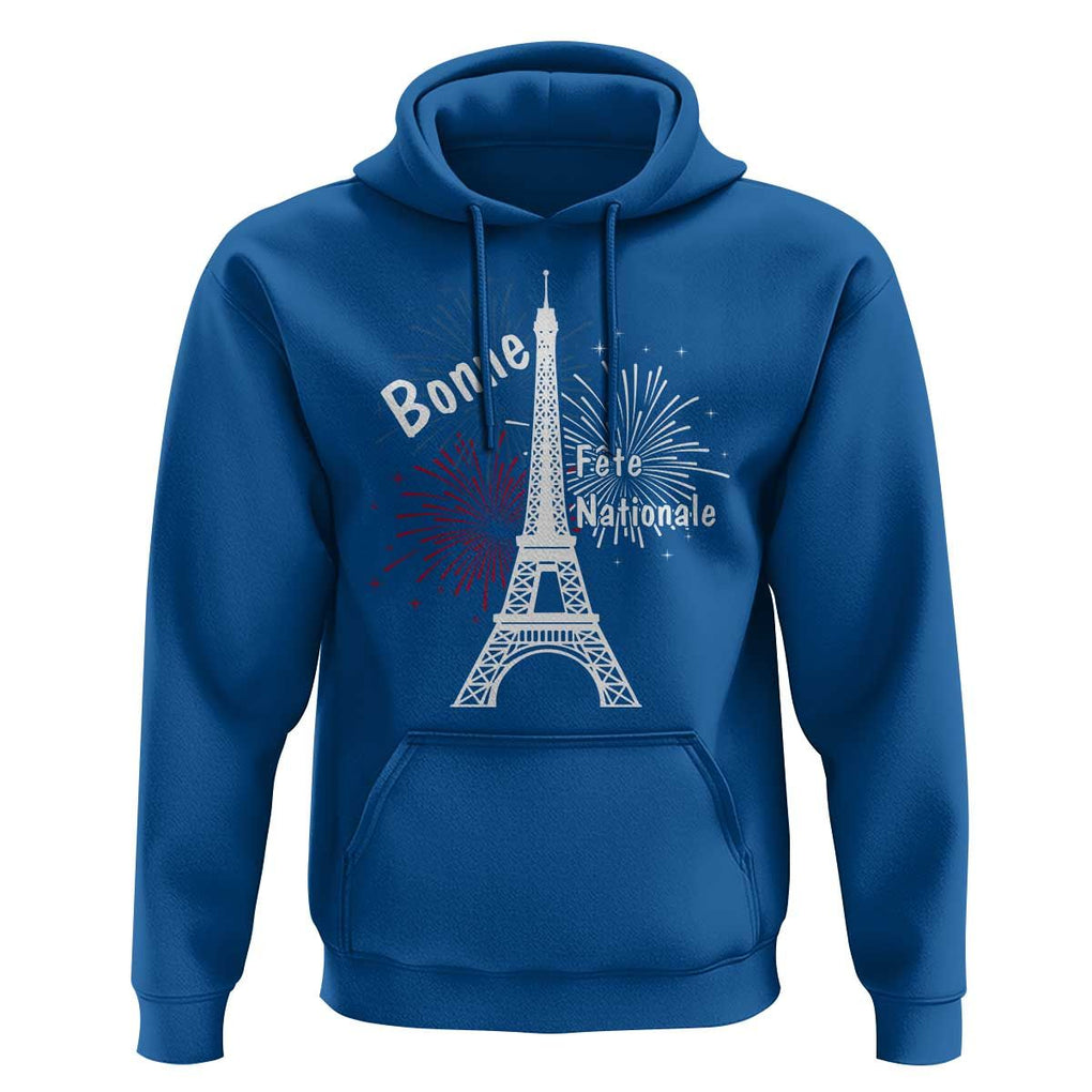 Eiffel Tower France Hoodie Bonne Fete Natiionale Paris Bastille Day TS11 Royal Blue Print Your Wear