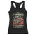 The 1st Amendment Defines Us The Second Defends Us Since 1791 Racerback Tank Top Vintage American Flag TS11 Black Print Your Wear
