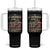 The 1st Amendment Defines Us The Second Defends Us Since 1791 Tumbler With Handle Vintage American Flag TS11 One Size: 40 oz Black Print Your Wear