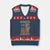 The First Amendment Defines Us The Second Defend Us V-Neck Knit Sweater Vest Vintage American Flag - Print Your Wear