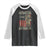 The First Amendment Defines Us The Second Defend Us Raglan Shirt Vintage American Flag TS11 Black White Print Your Wear