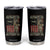 The First Amendment Defines Us The Second Defend Us Tumbler Cup Vintage American Flag TS11 Black Print Your Wear
