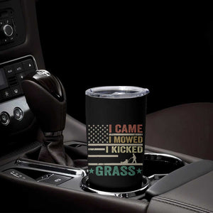 Funny I Came I Mowed I Kicked Grass Tumbler Cup Lawn Mowing Gardener TS11 Print Your Wear