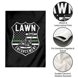 Funny Lawn Enforcement Garden Flag Gardening Lawn Mower American Flag TS11 Print Your Wear