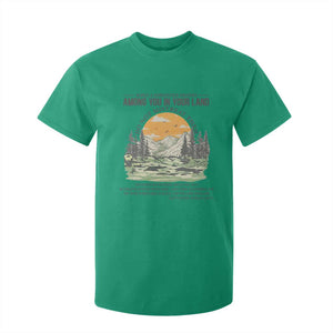 When A Foreigner Resides Among You In Your Land Do Not Mistreat Them T Shirt For Kid Bible Verse TS11 Irish Green Print Your Wear