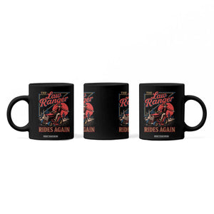 Funny The Lawn Ranger Rides Again Coffee Mug Lawn Tractor Mowing Cowboy TS11 Print Your Wear