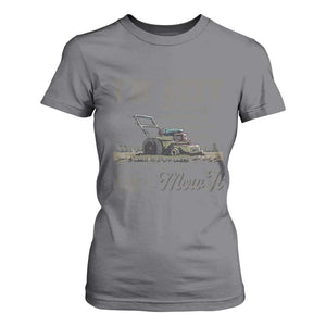 Funny I Am Sexy And I Mow It T Shirt For Women Gardening Lawn Mower American Flag Fathers Day TS11 Charcoal Print Your Wear