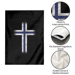 Norway Flag Distressed Nordic Symbol Norwegian Fans Garden Flag