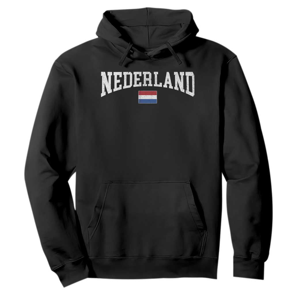 Nederland Sports Throwback Design Hoodie Vintage Dutch Holland Flag Soccer Jersey Style