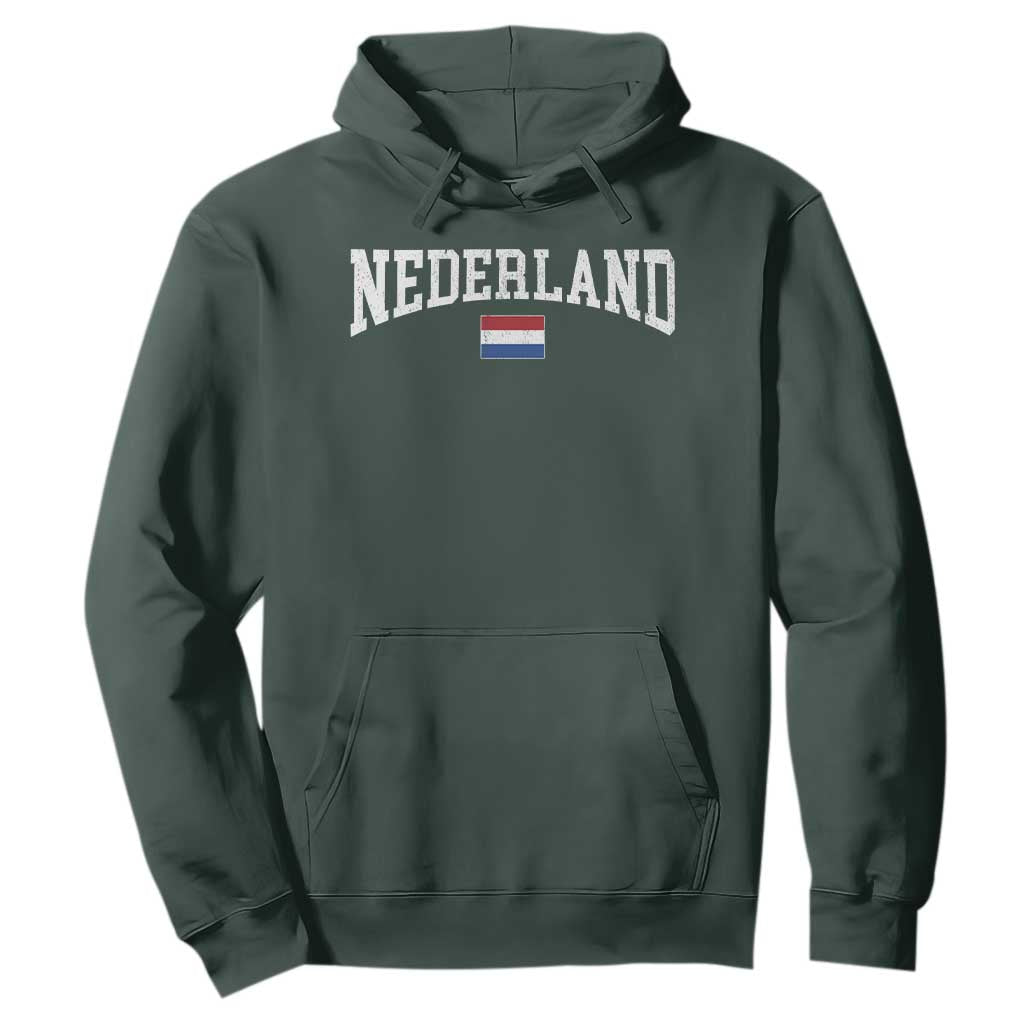 Nederland Sports Throwback Design Hoodie Vintage Dutch Holland Flag Soccer Jersey Style