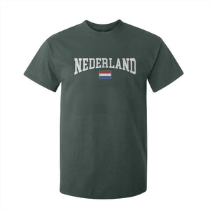 Nederland Sports Throwback Design T Shirt For Kid Vintage Dutch Holland Flag Soccer Jersey Style
