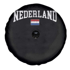 Nederland Sports Throwback Design Spare Tire Cover Vintage Dutch Holland Flag Soccer Jersey Style