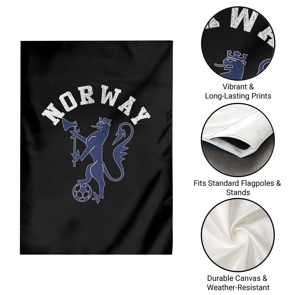Norway Norwegian Lion Athletic Sports Jersey Style Garden Flag